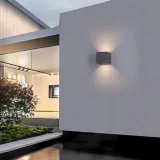K-BRIGHT LED Buitenlampen 12W Instelbare Lichtstraal IP65 4000K Wit — miniatuur 7