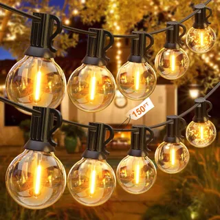 GLUROO LED Lichtketting Buiten 45,7M Waterdicht Tuin