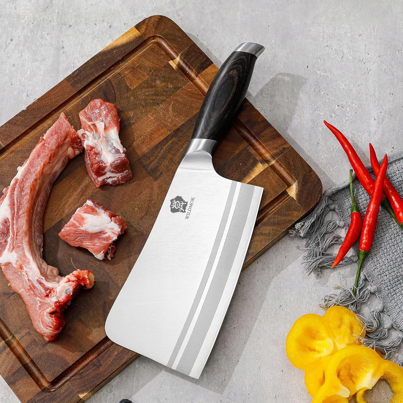 WILDMOK Hakmes 17,9 cm RVS Beenhakmes Zwart Handvat — foto 7