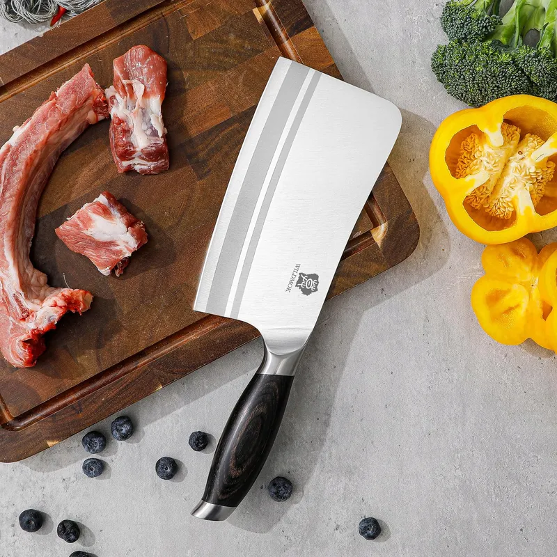 WILDMOK Hakmes 17,9 cm RVS Beenhakmes Zwart Handvat — foto 8