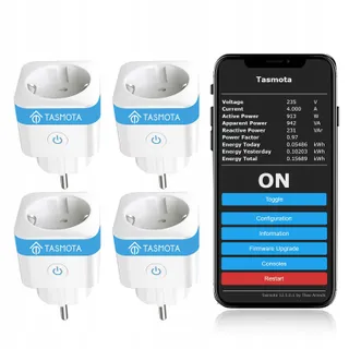 EIGHTREE Slim WiFi Stopcontact 16A Stroommeting Alexa V2