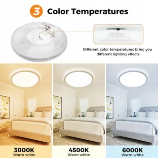 SLOCHI LED Plafondlamp 36W 3600LM Waterdicht Badkamer Keuken — miniatuur 2