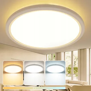 SLOCHI LED Plafondlamp 36W 3600LM Waterdicht Badkamer Keuken — miniatuur 1