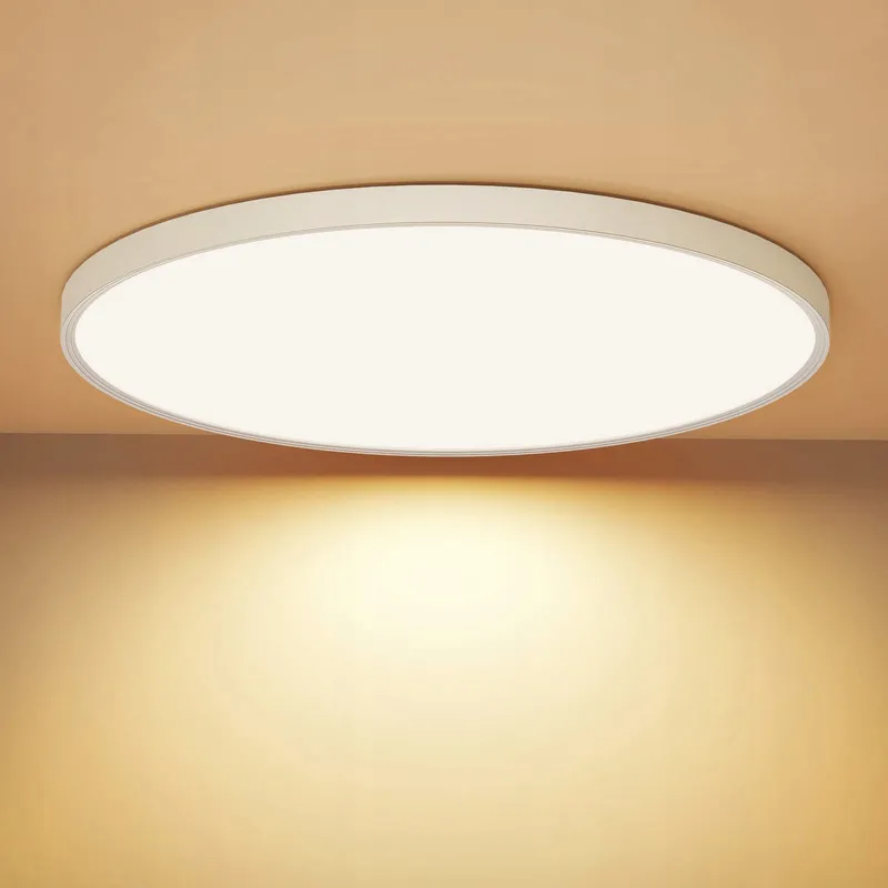 OUILA LED Plafondlamp Rond 24W 3000K 2400LM IP44 Keuken Badkamer — foto 1