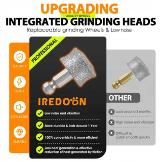 IREDOON Professionele Nagelslijper Honden 3-Standen 4 LED — miniatuur 7