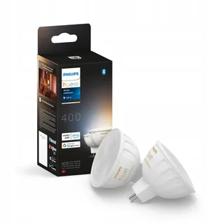 PHILIPS Hue White Ambiance MR16 LED App-bediening 2 Stuks