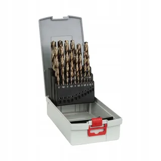 BOSCH 25x Spiraalboorset HSS-Co Roestvrij Staal