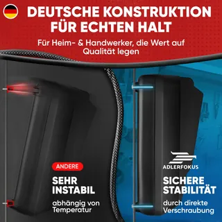 ADLERFOKUS Wandhouder Bosch Professional Accu's Premium Montage — miniatuur 5