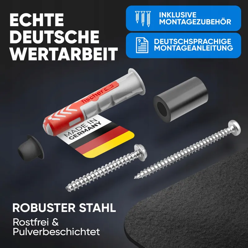 ADLERFOKUS Wandhouder Bosch Professional Accu's Premium Montage — foto 6