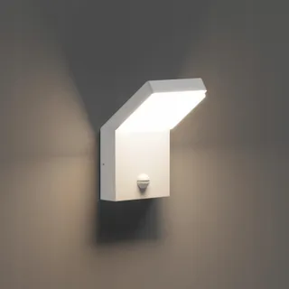 KLIGHTEN LED Wandlamp Bewegingsmelder 24W IP65 1500lm 4000K Wit