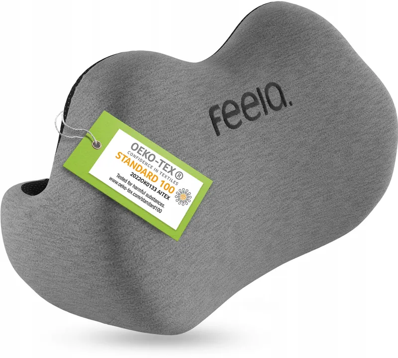 FEELA Ergonomisch Rugkussen voor Bureaustoel Comfortabel Zwart — foto 7