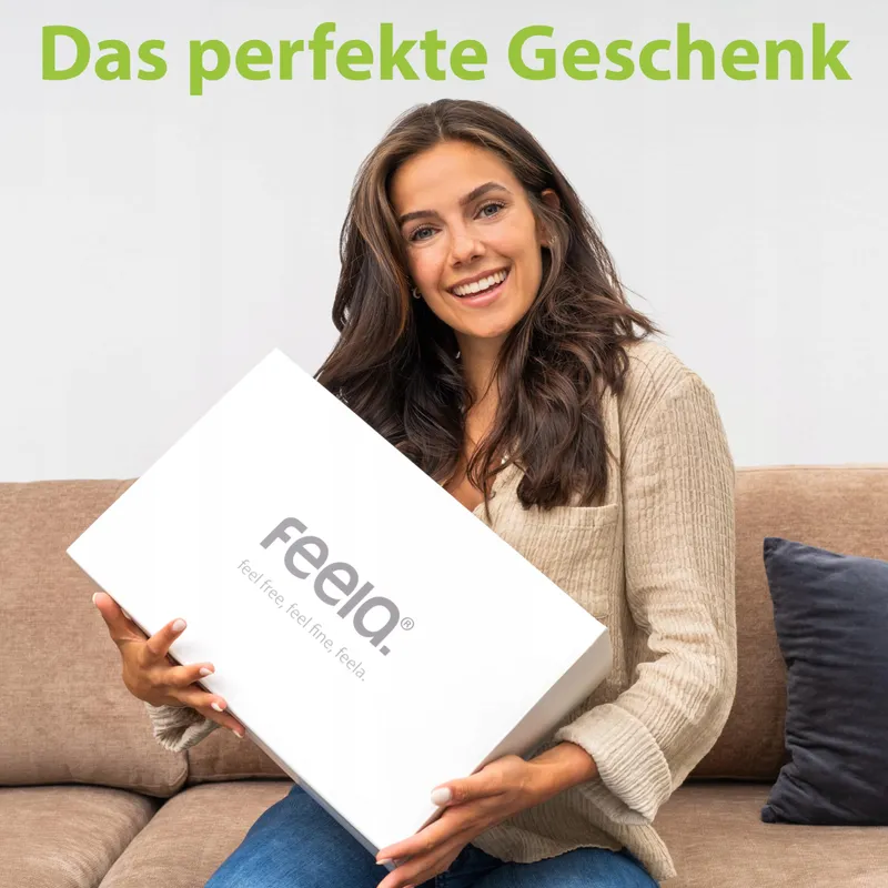 FEELA Ergonomisch Rugkussen voor Bureaustoel Comfortabel Zwart — foto 6