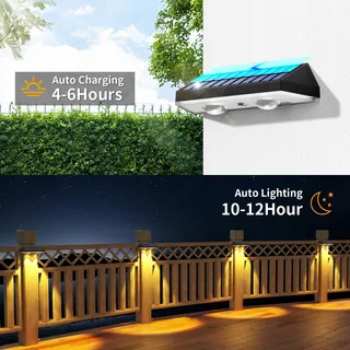 HAMLITE Solar Tuinverlichting Waterdicht 3 Kleurmodi — miniatuur 4