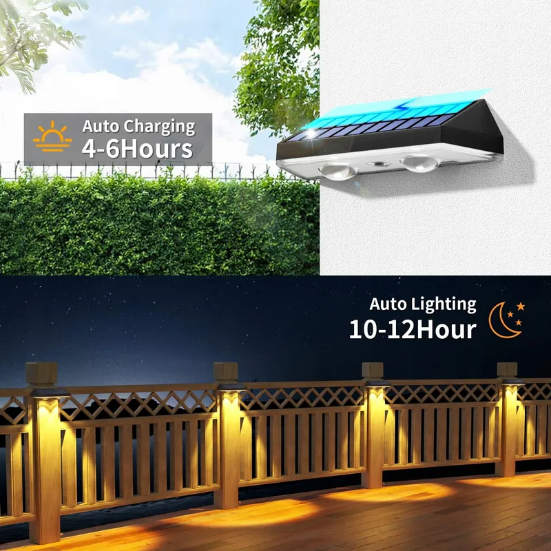 HAMLITE Solar Tuinverlichting Waterdicht 3 Kleurmodi — foto 4