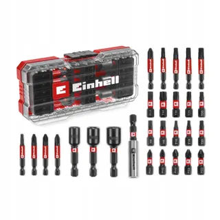 EINHELL Bitset 28-delig Slagvast met Opbergdoos
