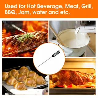 DIGITAL Keukenthermometer Vlees Grill BBQ Snelle Aflezing — miniatuur 5