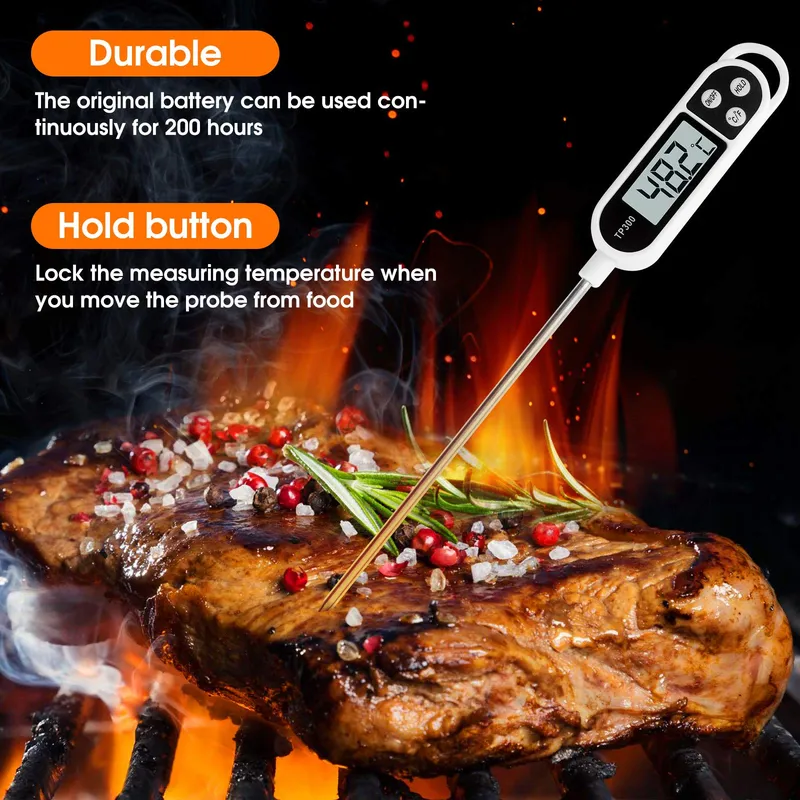 DIGITAL Keukenthermometer Vlees Grill BBQ Snelle Aflezing — foto 4