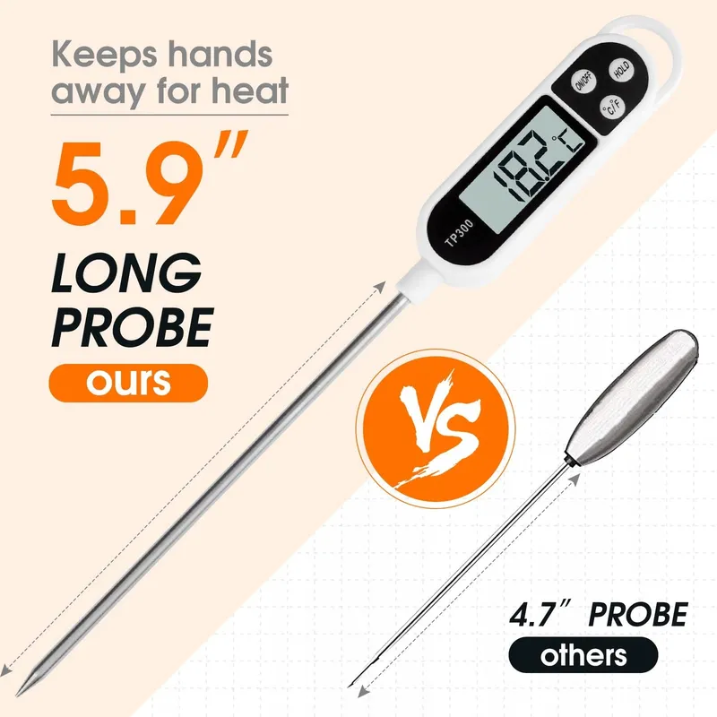 DIGITAL Keukenthermometer Vlees Grill BBQ Snelle Aflezing — foto 3