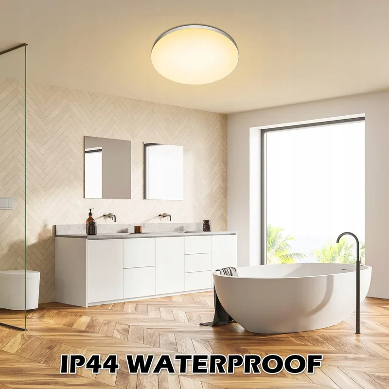 LED LAMPE Moderne Plafondlamp LED 24W IP44 Badkamer en Keuken — foto 6