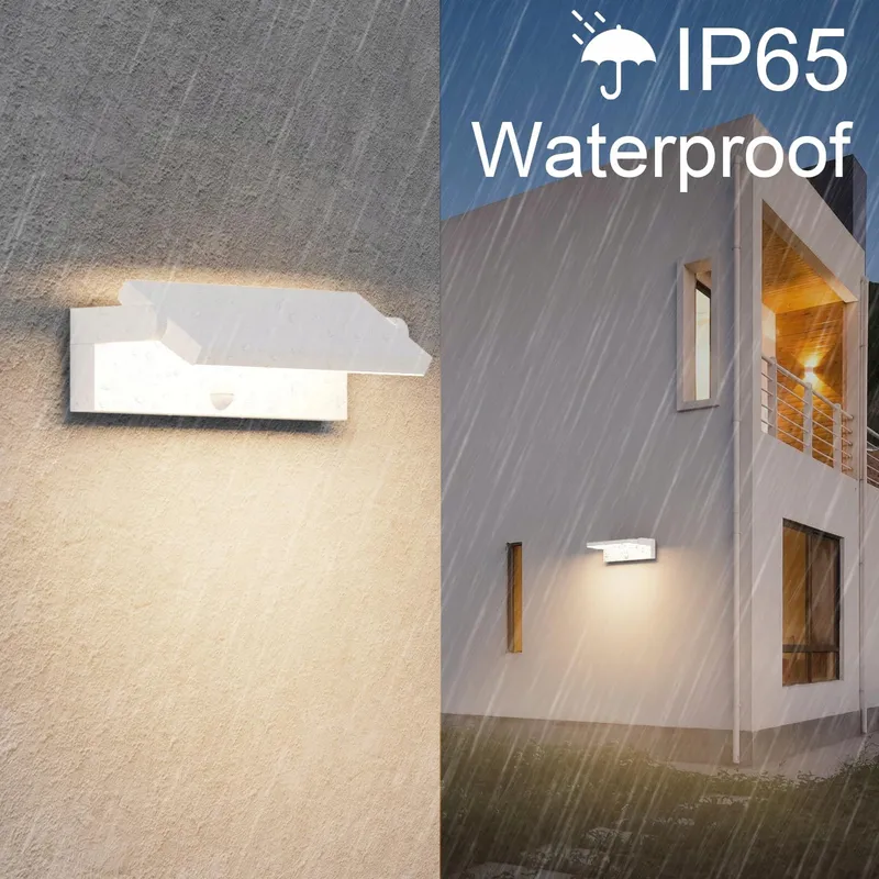 KLIGHTEN 45W LED Buitenlamp Bewegingsmelder IP65 3480LM 3000K — foto 4