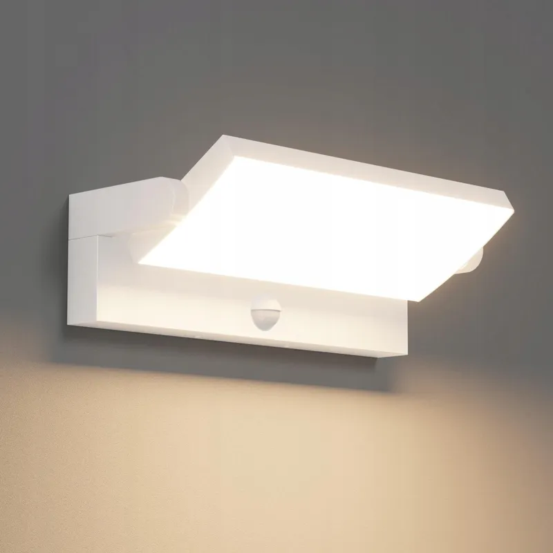 KLIGHTEN 45W LED Buitenlamp Bewegingsmelder IP65 3480LM 3000K — foto 1