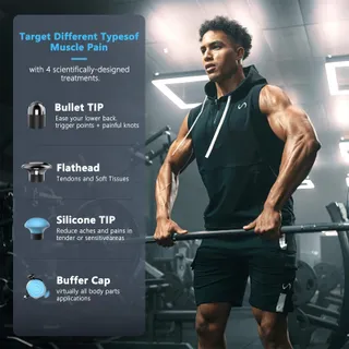 HYAKO Pro Massageapparaat Diep Weefsel Volledig Lichaam — miniatuur 2
