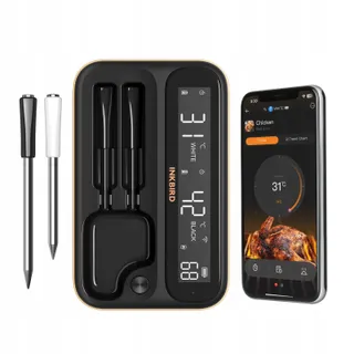 INKBIRD Draadloze Vleesthermometer Bluetooth WiFi IP67 BBQ Oven