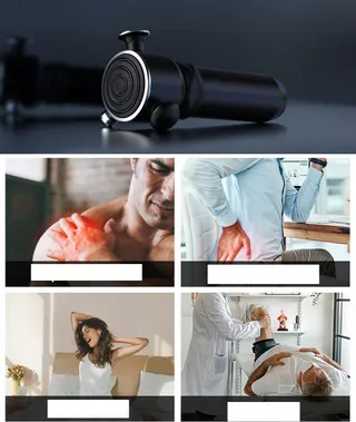 HYAKO R1 Massagepistool Diepe Spierweefsel Therapie — miniatuur 9