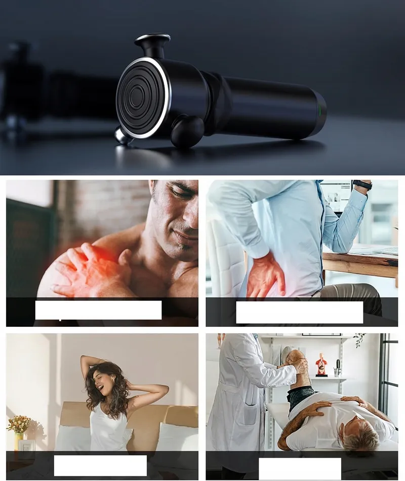 HYAKO R1 Massagepistool Diepe Spierweefsel Therapie — foto 9