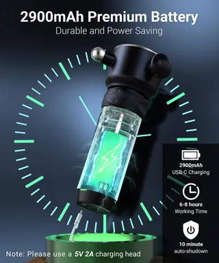 HYAKO R1 Massagepistool Diepe Spierweefsel Therapie — miniatuur 5