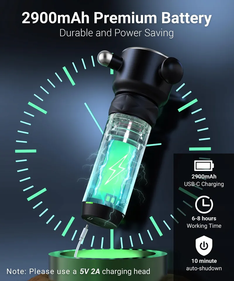 HYAKO R1 Massagepistool Diepe Spierweefsel Therapie — foto 5
