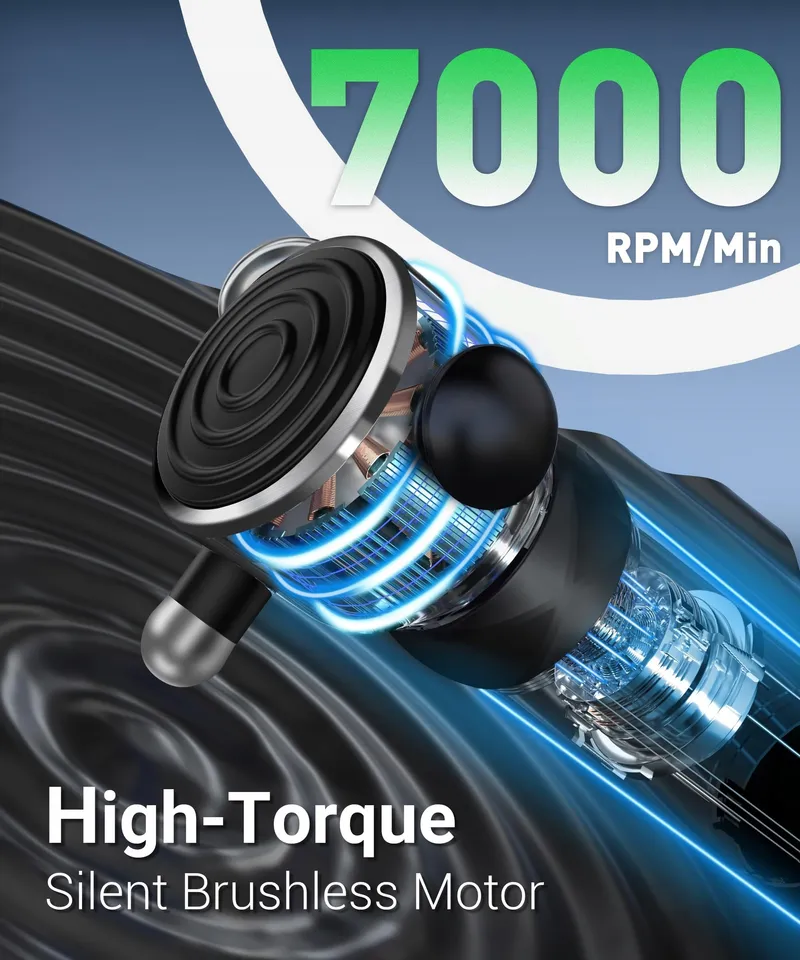 HYAKO R1 Massagepistool Diepe Spierweefsel Therapie — foto 4