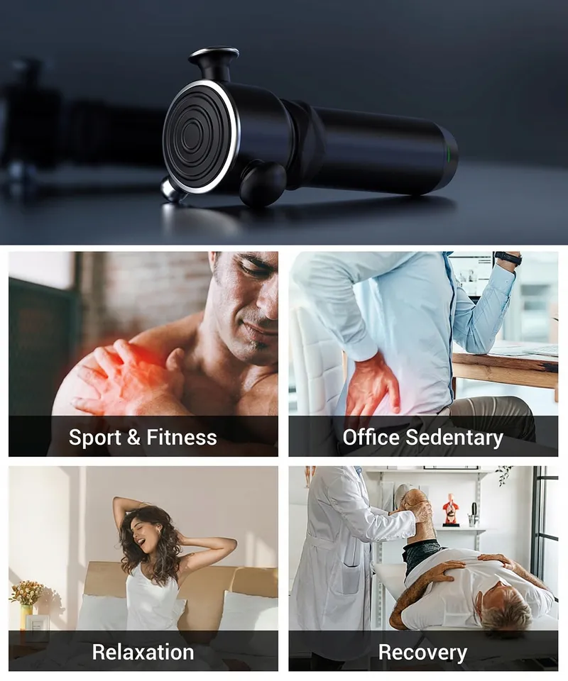 HYAKO R1 Massagepistool Diepe Spierweefsel Therapie — foto 2