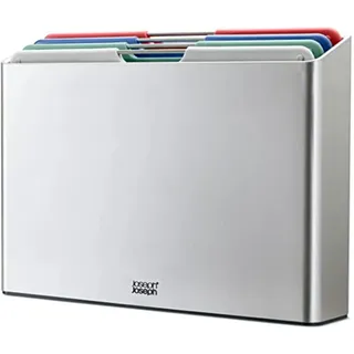 JOSEPH JOSEPH Folio Snijplankenset 4-delig Anti-Slip Zilver