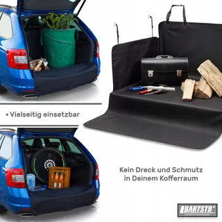BARTSTR Kofferbakbeschermer Voor Honden Waterafstotend Met Zijkanten — miniatuur 7