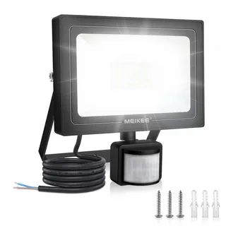 MEIKEE LED Schijnwerper 35W 3000LM Bewegingsmelder IP66 Tuin