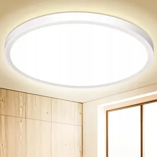 LED Plafondlamp Rond 18W 4000K 1600LM IP44 Badkamer Keuken — miniatuur 1