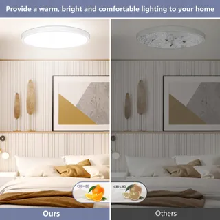 LED Plafondlamp Rond 18W 4000K 1600LM IP44 Badkamer Keuken — miniatuur 2