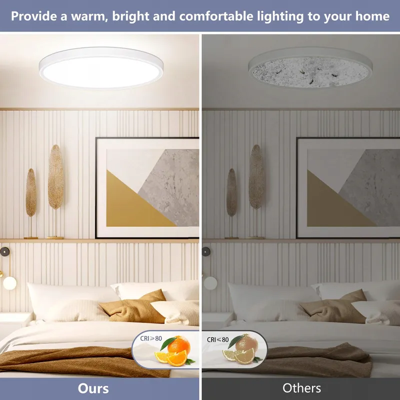 LED Plafondlamp Rond 18W 4000K 1600LM IP44 Badkamer Keuken — foto 2