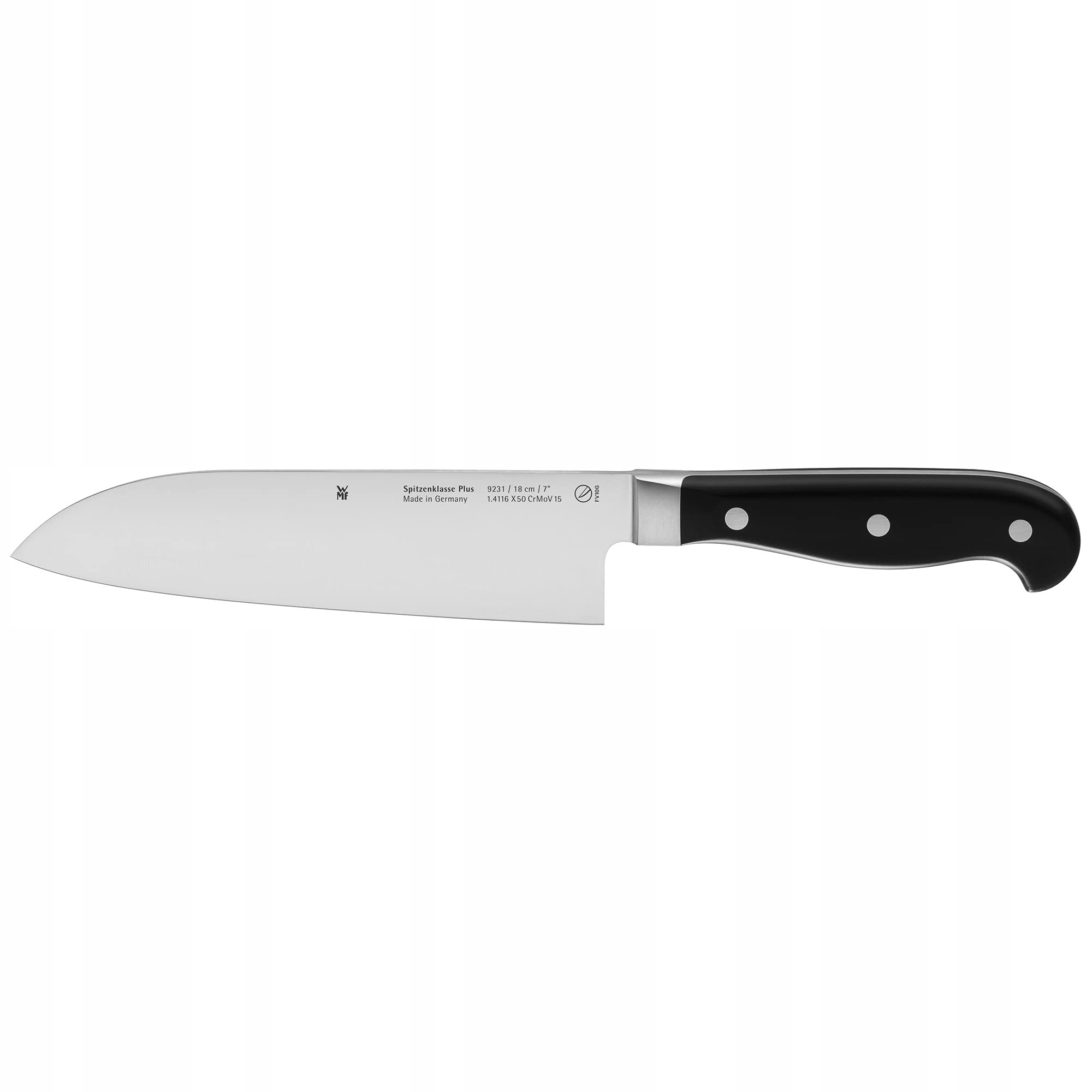 WMF Spitzenklasse Plus Santokumes 32cm Gesmeed Klinge 18cm