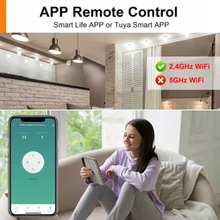 ANTELA Smart Stopcontact WiFi Energiemeter Compatibel met Google — miniatuur 6