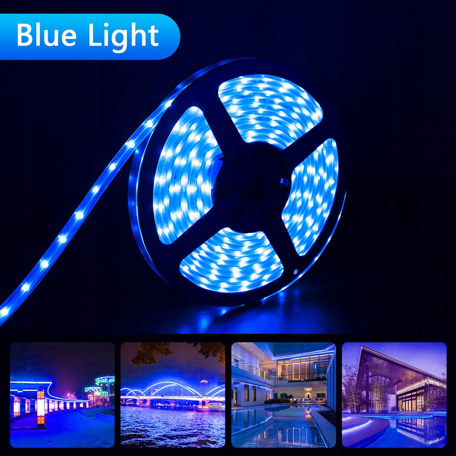 Solar LED Strip Buiten 10m 560 LED IP67 Waterdicht Tuin