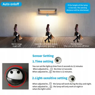 KUKAK LED Wandlamp Buiten Bewegingsmelder 36W IP65 3000K — miniatuur 4