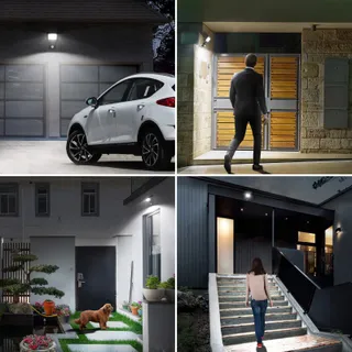LEPRO 10W LED Buitenschijnwerper Bewegingsmelder 850LM — miniatuur 7