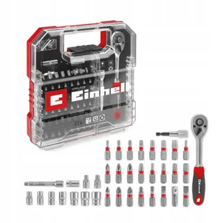 EINHELL Bit- en Ratelset 37-delig met Opbergdoos