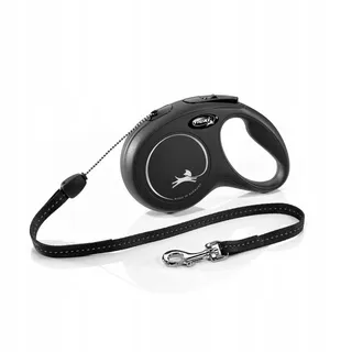 FLEXI Classic Rollijn S 8m 12kg Zwart