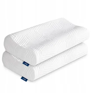 LAMB Memory Foam Kussen Verstelbaar Ergonomisch 2 Stuks