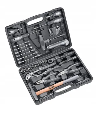 KWB Gereedschapskoffer Robuust Hard Plastic 63-delig