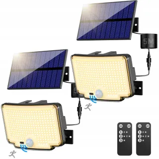 NIPIFY Solarlampen Buiten Bewegingsmelder 310LED 3 Modi IP65