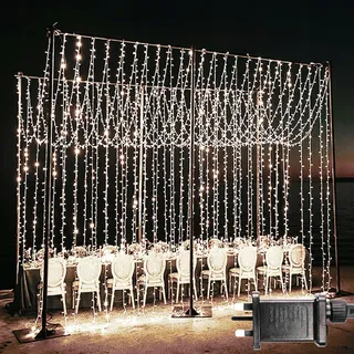 YOWIN Lichtgordijn Decoratief 6x3m 600LED